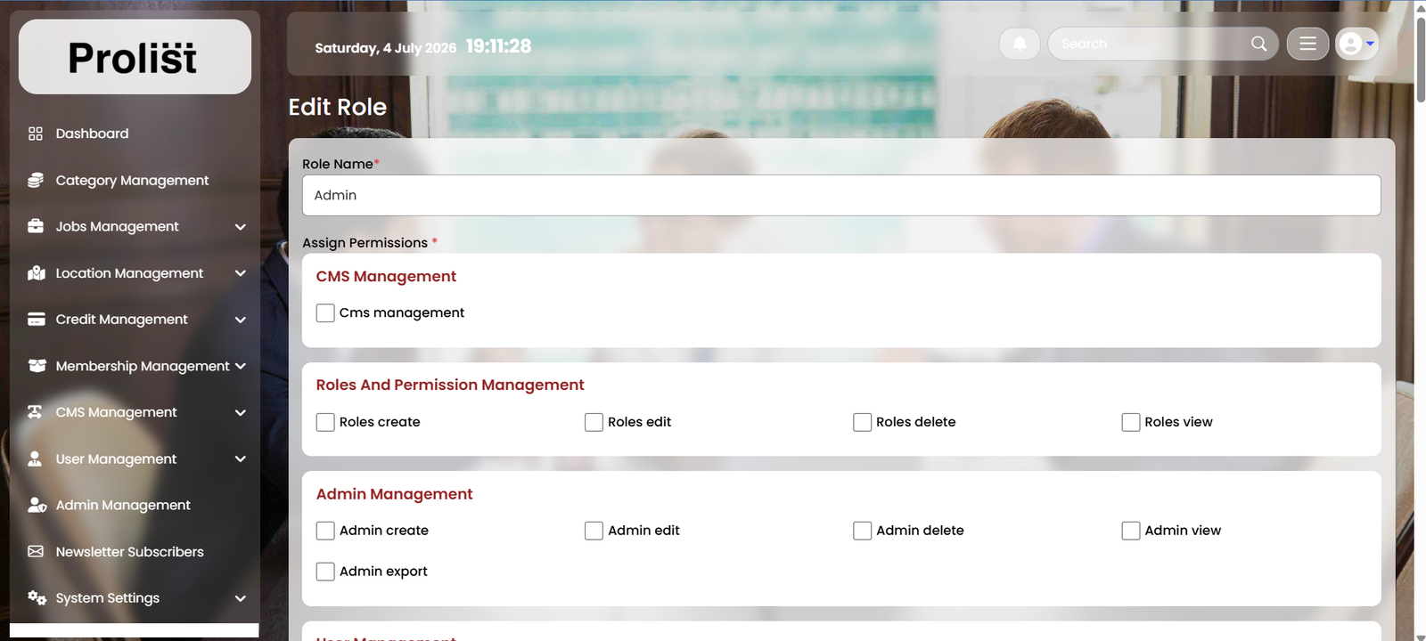 Prolist